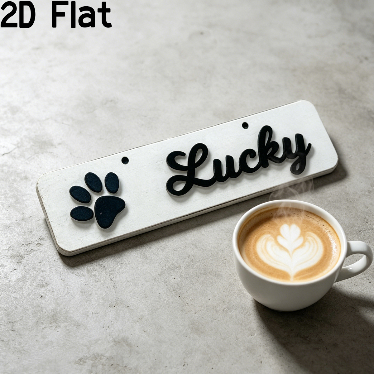 Home Decor Diy - Custom Pet Decor Wooden Name Sign,Party