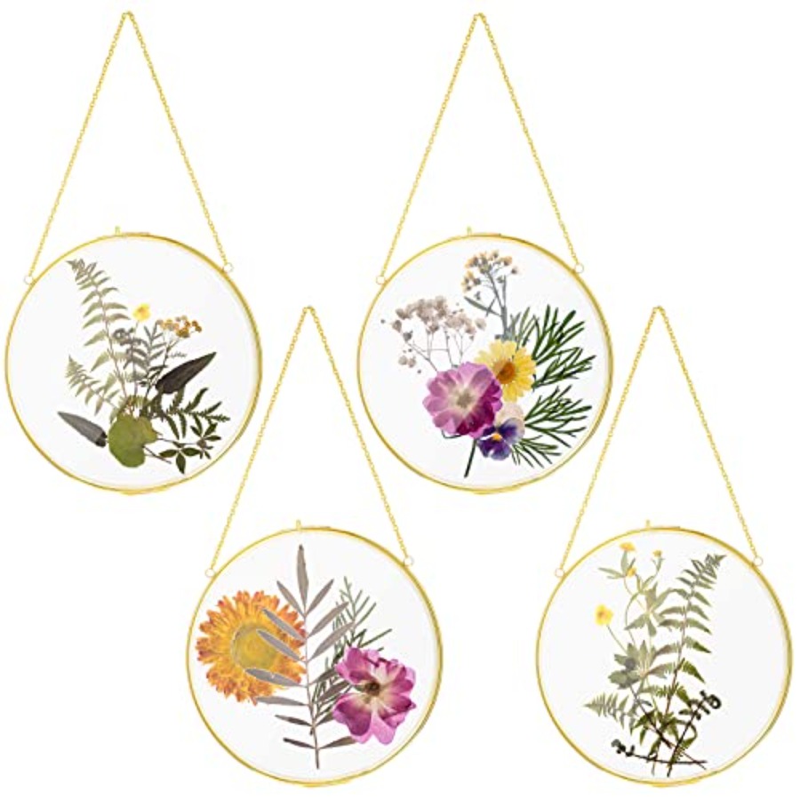 Pressed Flower Frame - Pcs Double Glass Frame for Pressed