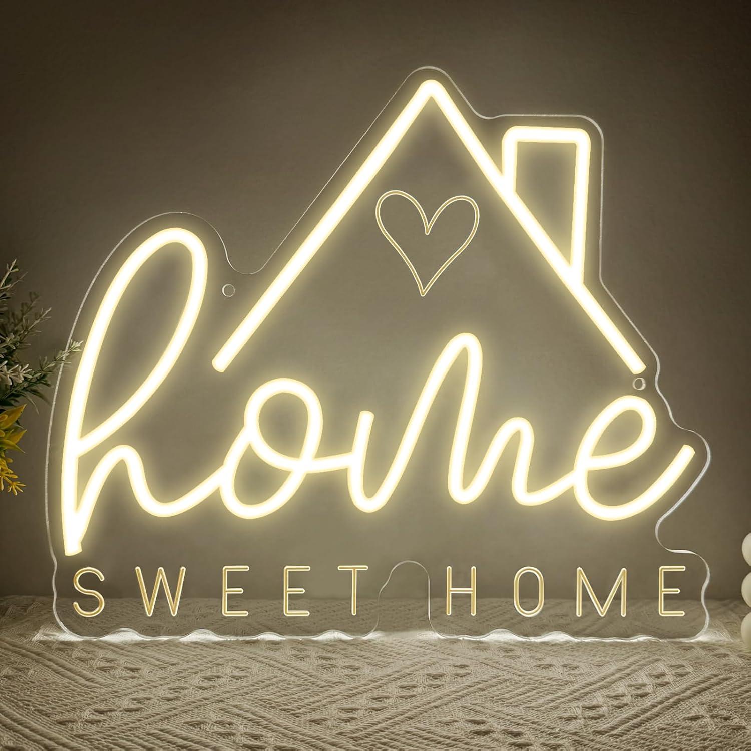 Home Decor Living - Sweet Home Neon Sign USB Dimmable