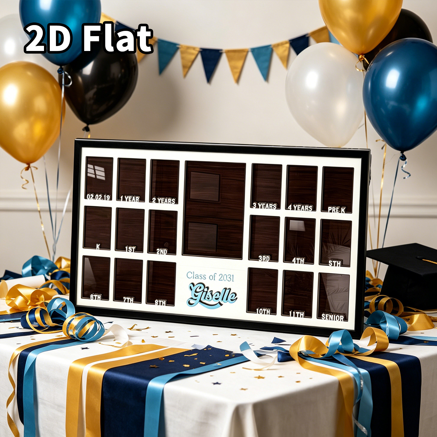 Home Decor Diy - 1Pc Custom Grade Photo Frame Wooden