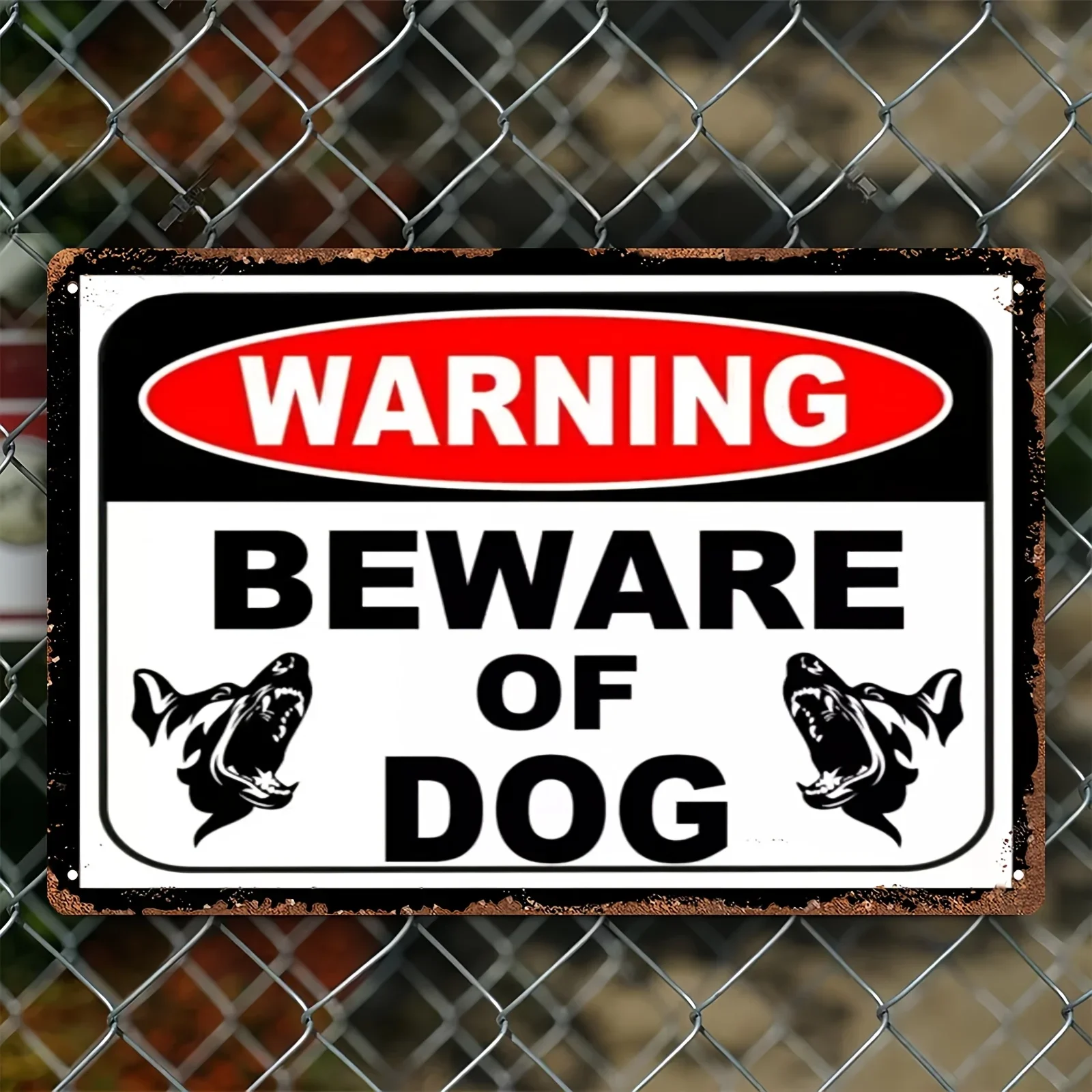 Home Decor Locations - Beware of Dog Security Guard -
