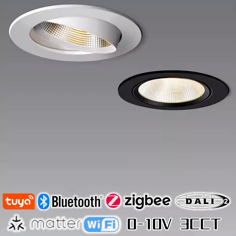 Home Decor Lighting - Embedded COB Spotlight Dali 0-10V LED