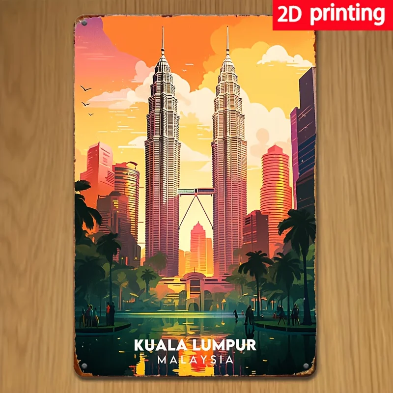 Home Decor Malaysia - [2D Flat] Kuala Lumpur Malaysia Vintage