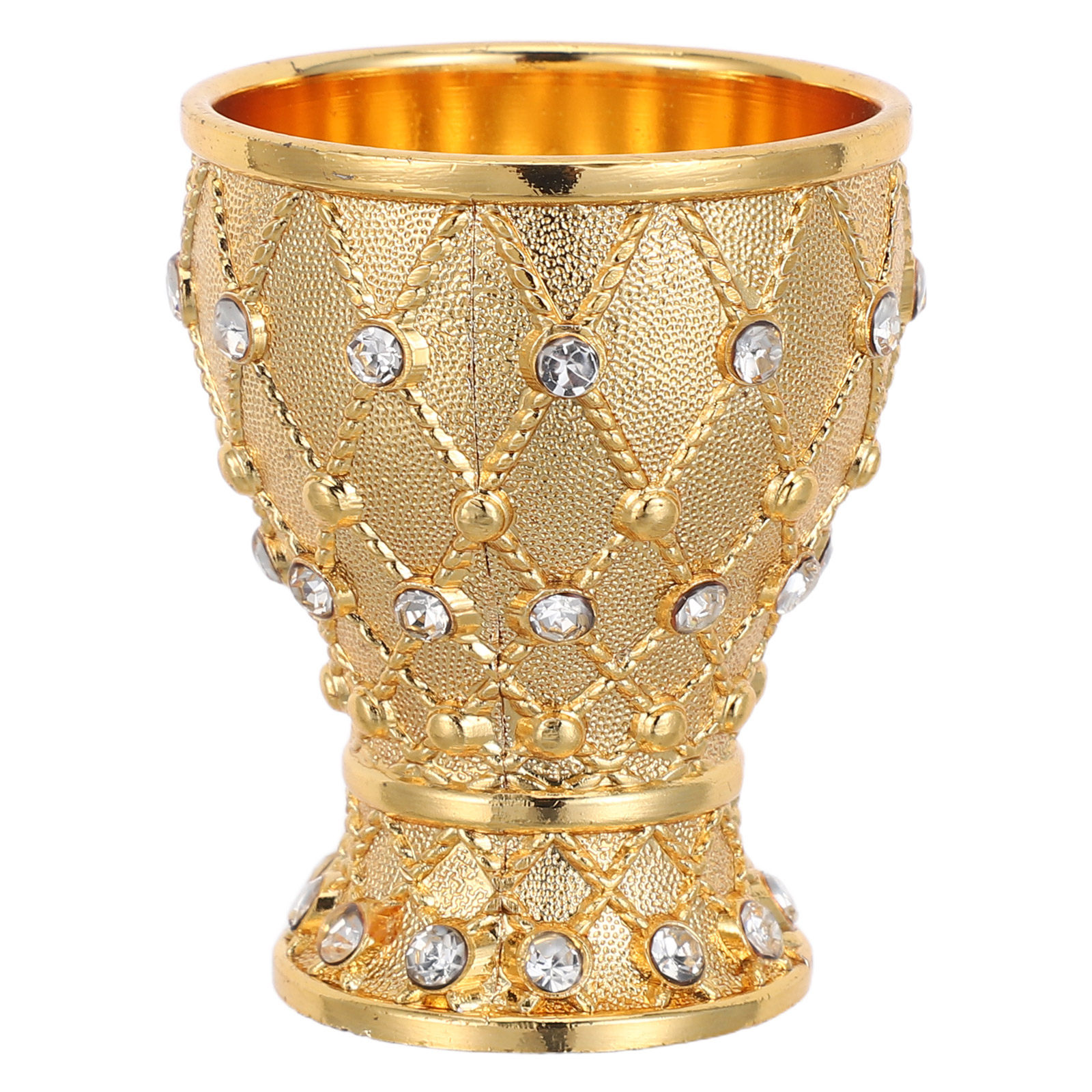 Home Decor Medieval - Vintage Goblet Gold Baptism Cup Mini