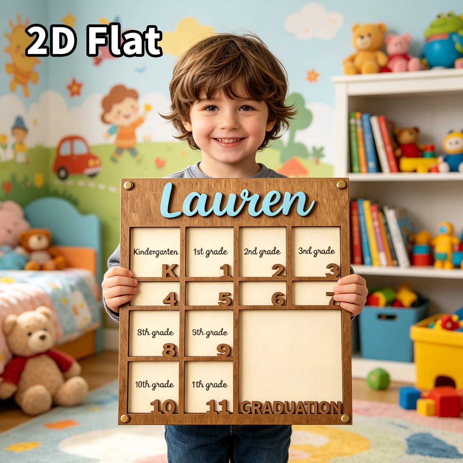 Home Decor Diy - 1Pc Custom Grade Photo Frame Wooden