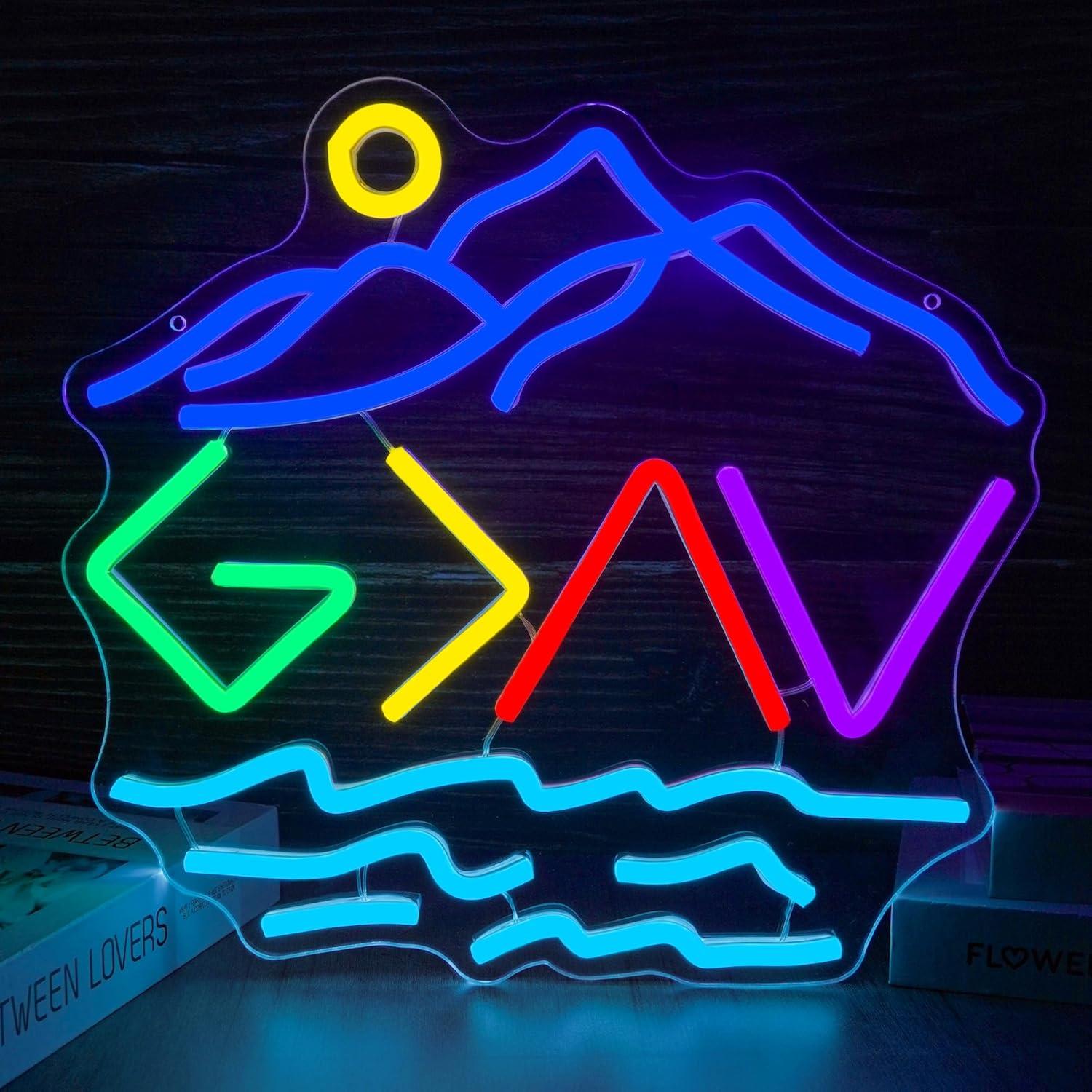 Home Decor Lighting - God is Greater Than The Highs
