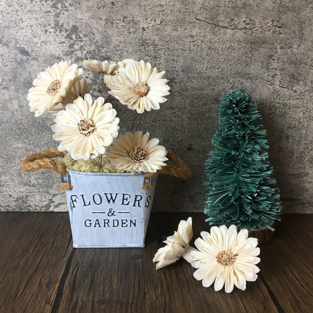 10PCS African Daisy Hand-made  - Home Decor Daisy reseña y precio