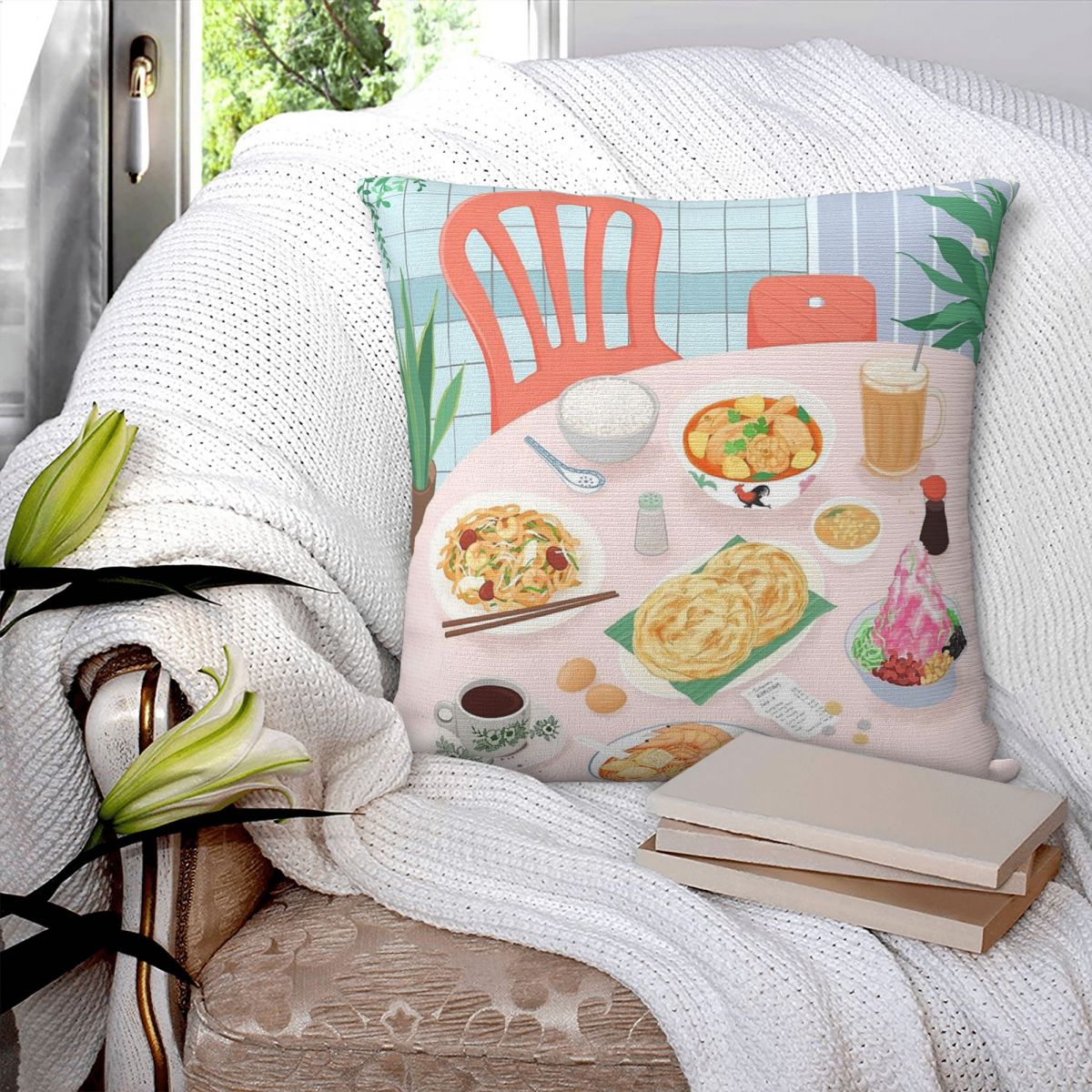 Kopitiam Food Malaysia Pillowc - Home Decor Malaysia reseña y precio