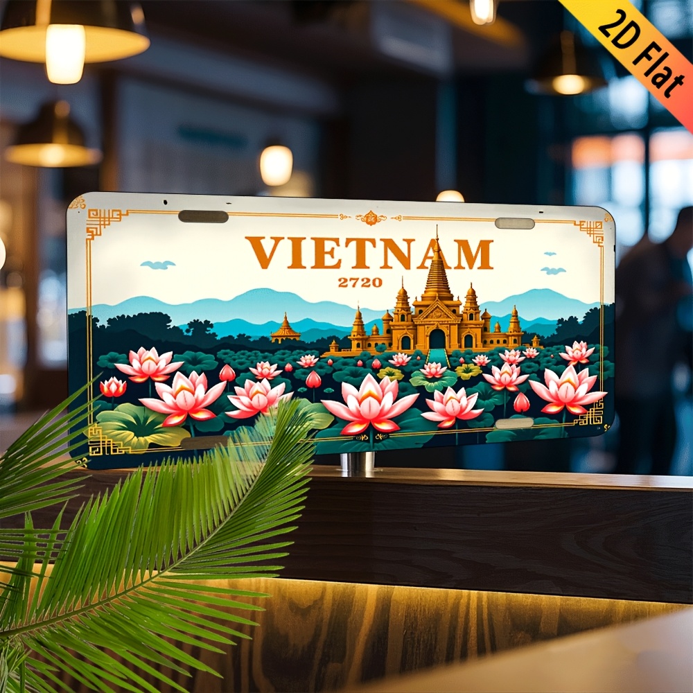 Aluminum Painting Vintage Viet - Home Decor Vietnam reseña y precio