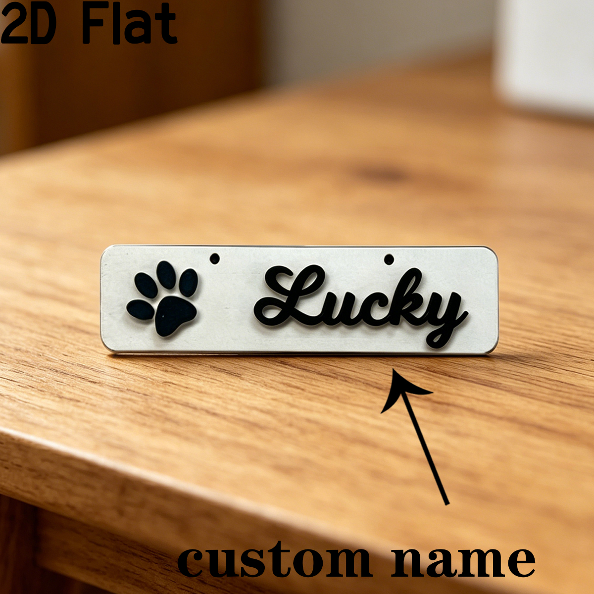 Custom Pet Decor Wooden Name S - Home Decor Diy reseña y precio
