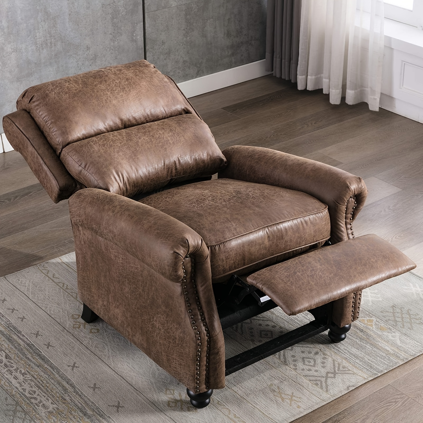Pushback Recliner Chair Faux L - Home Decor Vietnam reseña y precio