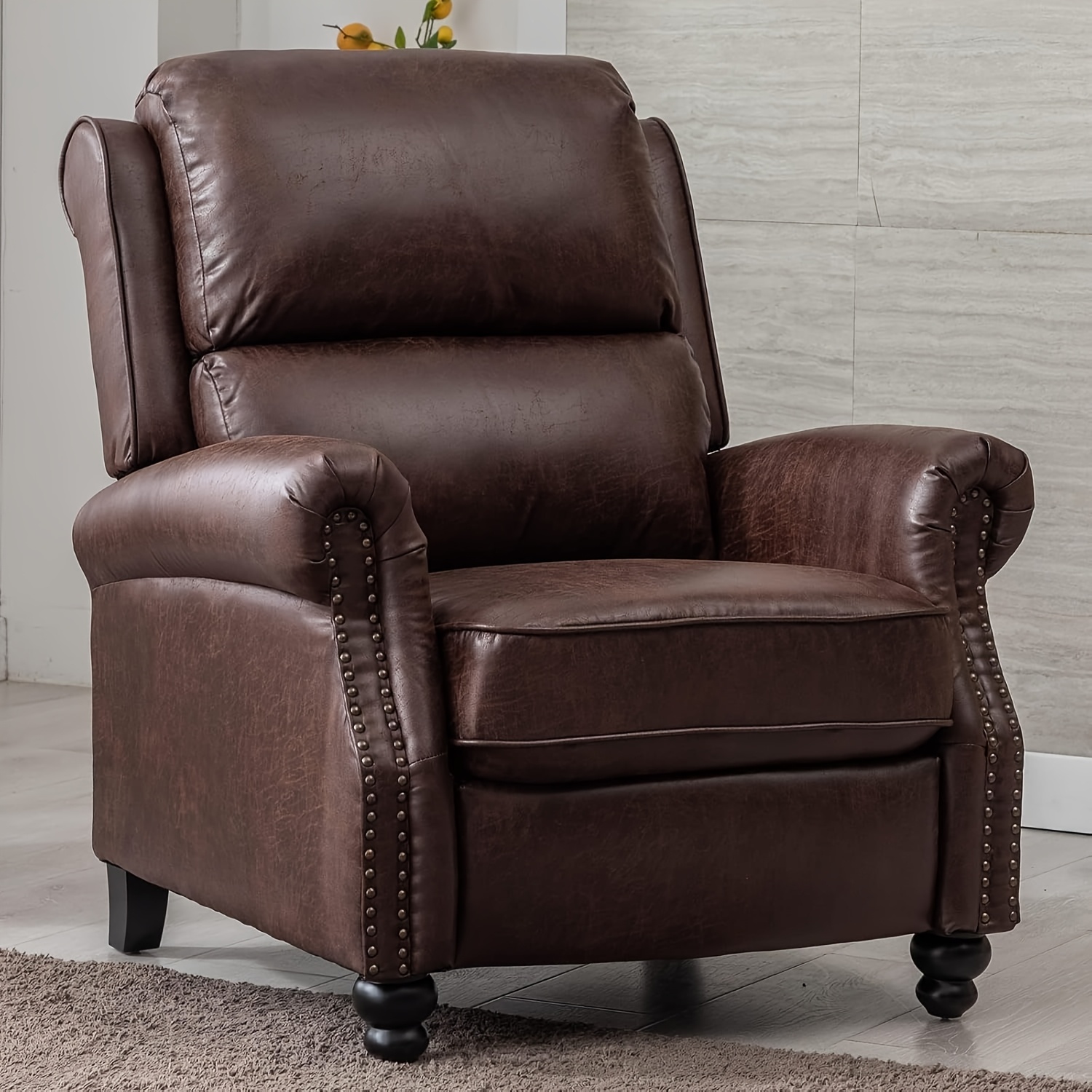 Pushback Recliner Chair Faux L - Home Decor Vietnam reseña y precio