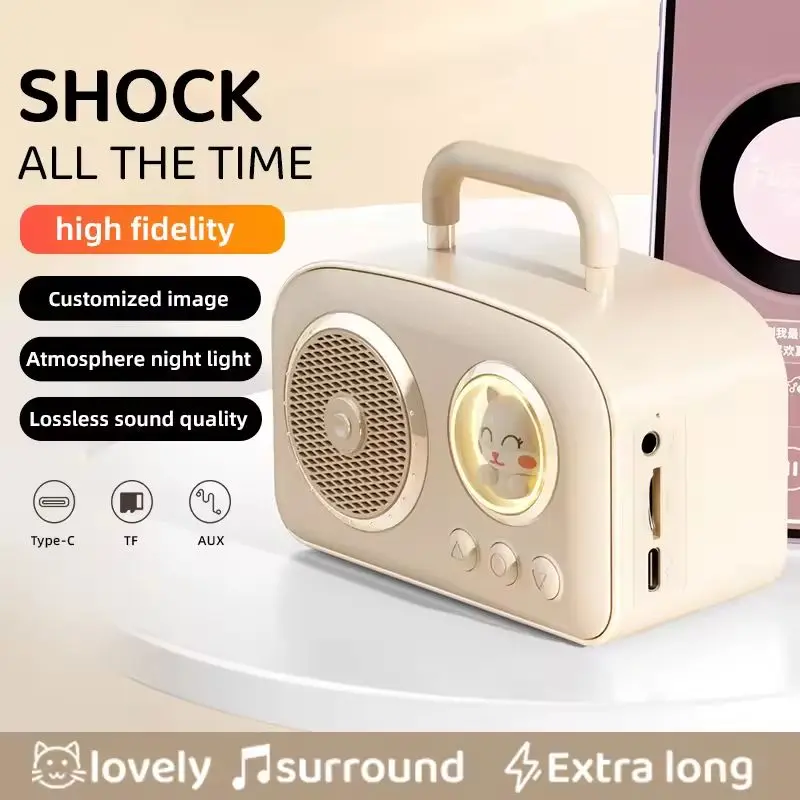 New Mini Retro Wireless Blueto - Home Decor Range reseña y precio