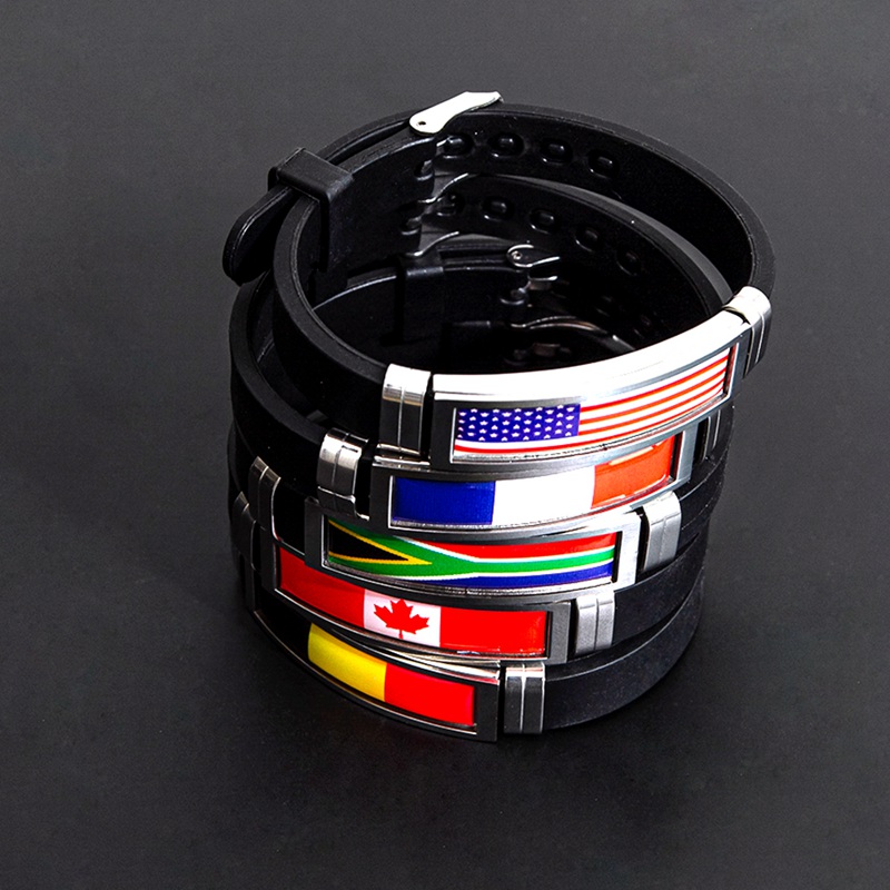 Fashion National Flag Bracelet - Home Decor Canada reseña y precio