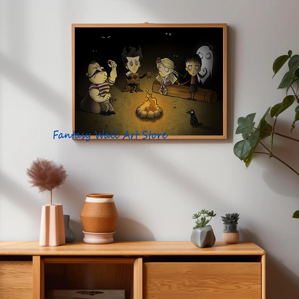 Don't Starve Gaming Poster Wil - Home Decor Mobile Game reseña y precio