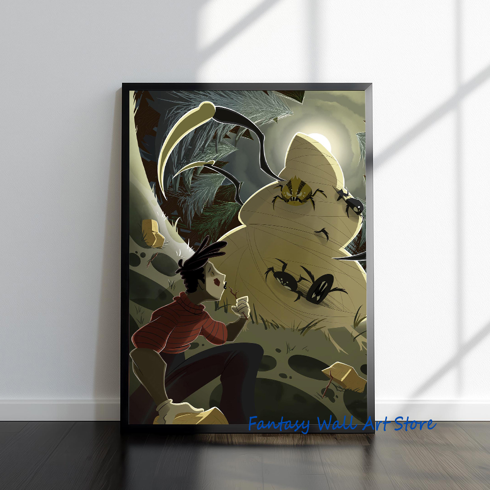 Don't Starve Gaming Poster Wil - Home Decor Mobile Game reseña y precio