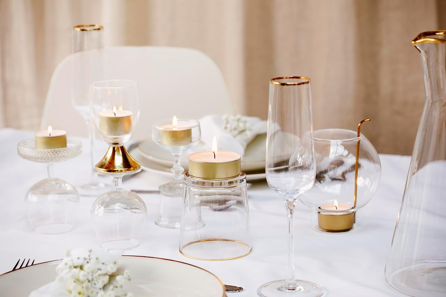 Unscented Tealight Candles 150 - Home Decor Free Images reseña y precio