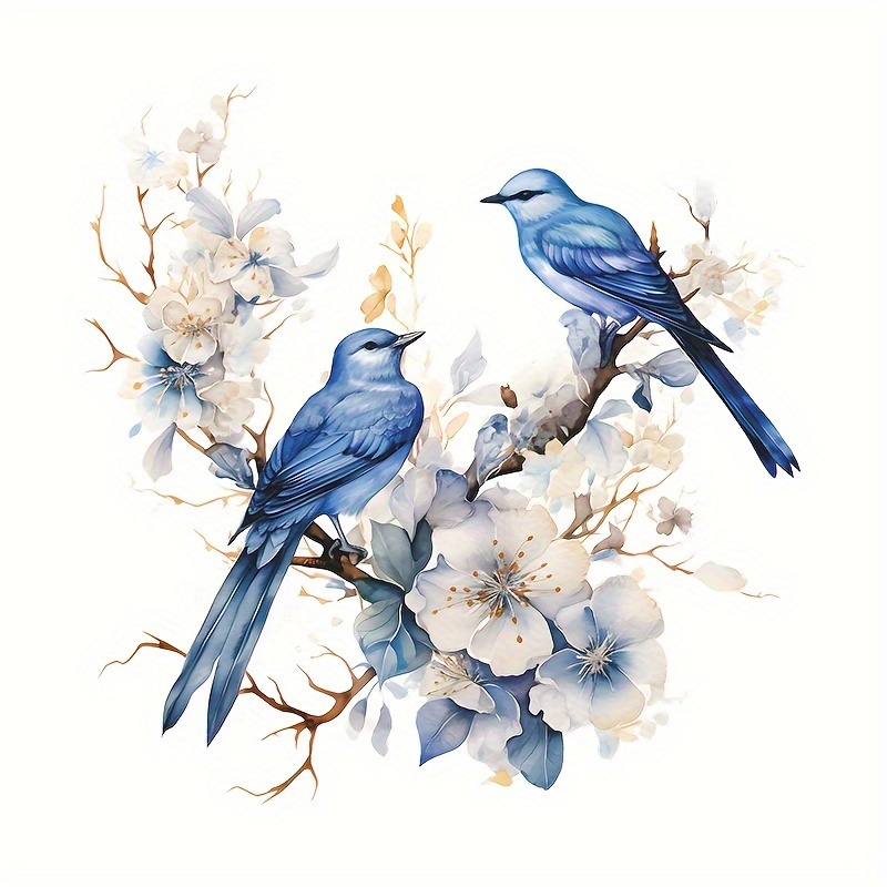 1 Piece of Watercolor-Style Bi - Home Decor Locations reseña y precio