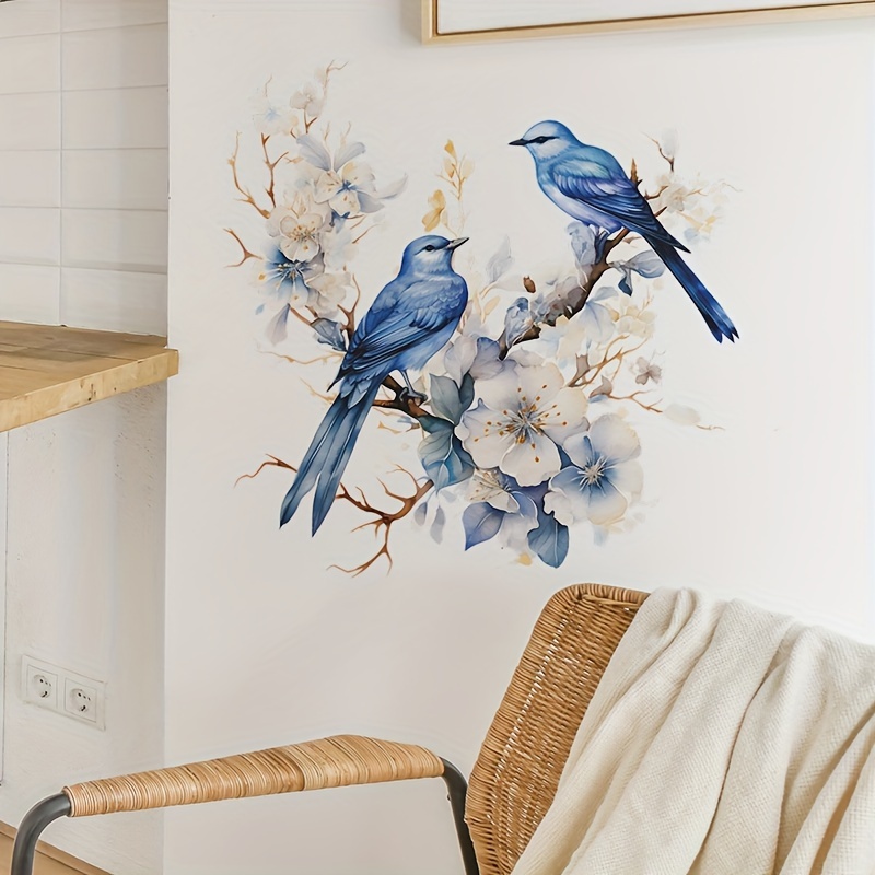 1 Piece of Watercolor-Style Bi - Home Decor Locations reseña y precio