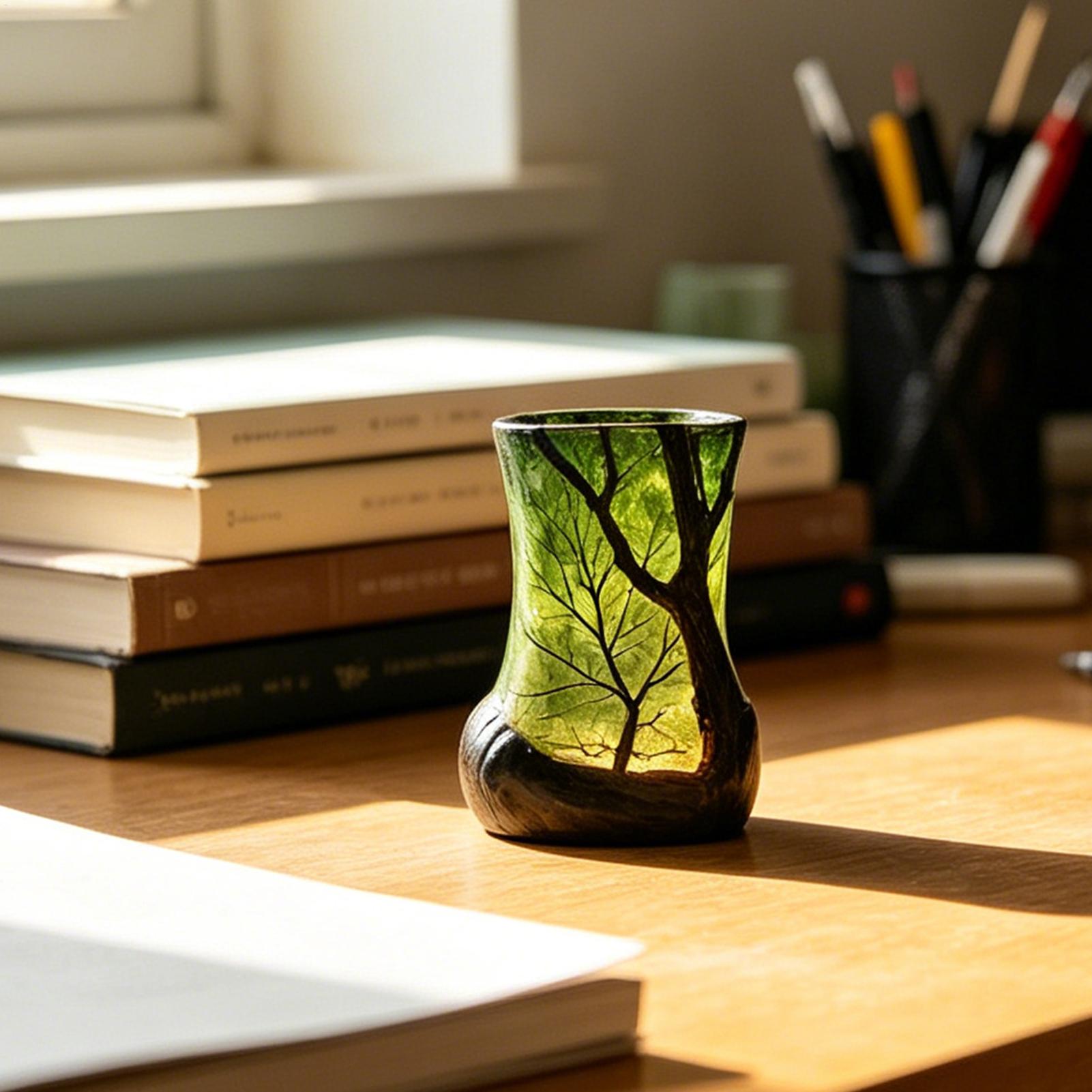Bedside Table Lamp Forest Nigh - Home Decor Lighting reseña y precio