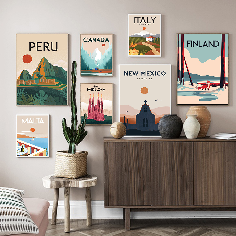 Nordic World Famous Travel Loc - Home Decor Locations reseña y precio
