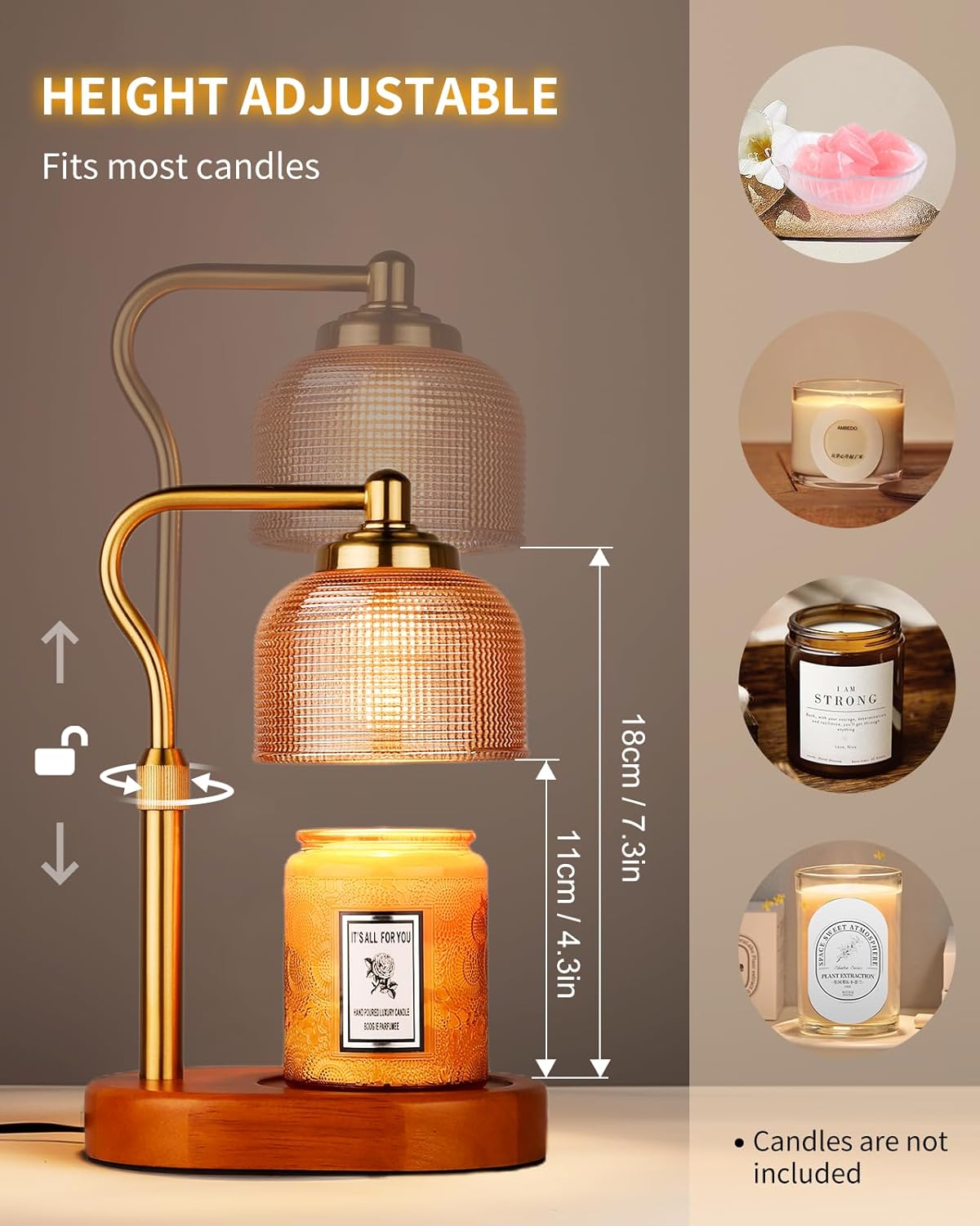 Candle Warmer Lamp With Timer  - Home Decor Free Images reseña y precio