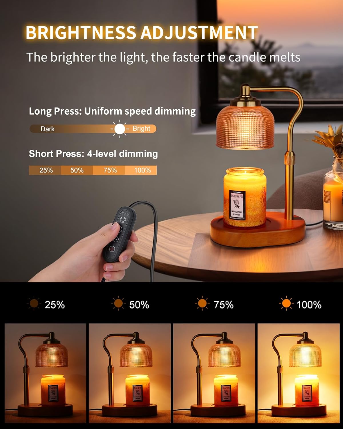 Candle Warmer Lamp With Timer  - Home Decor Free Images reseña y precio