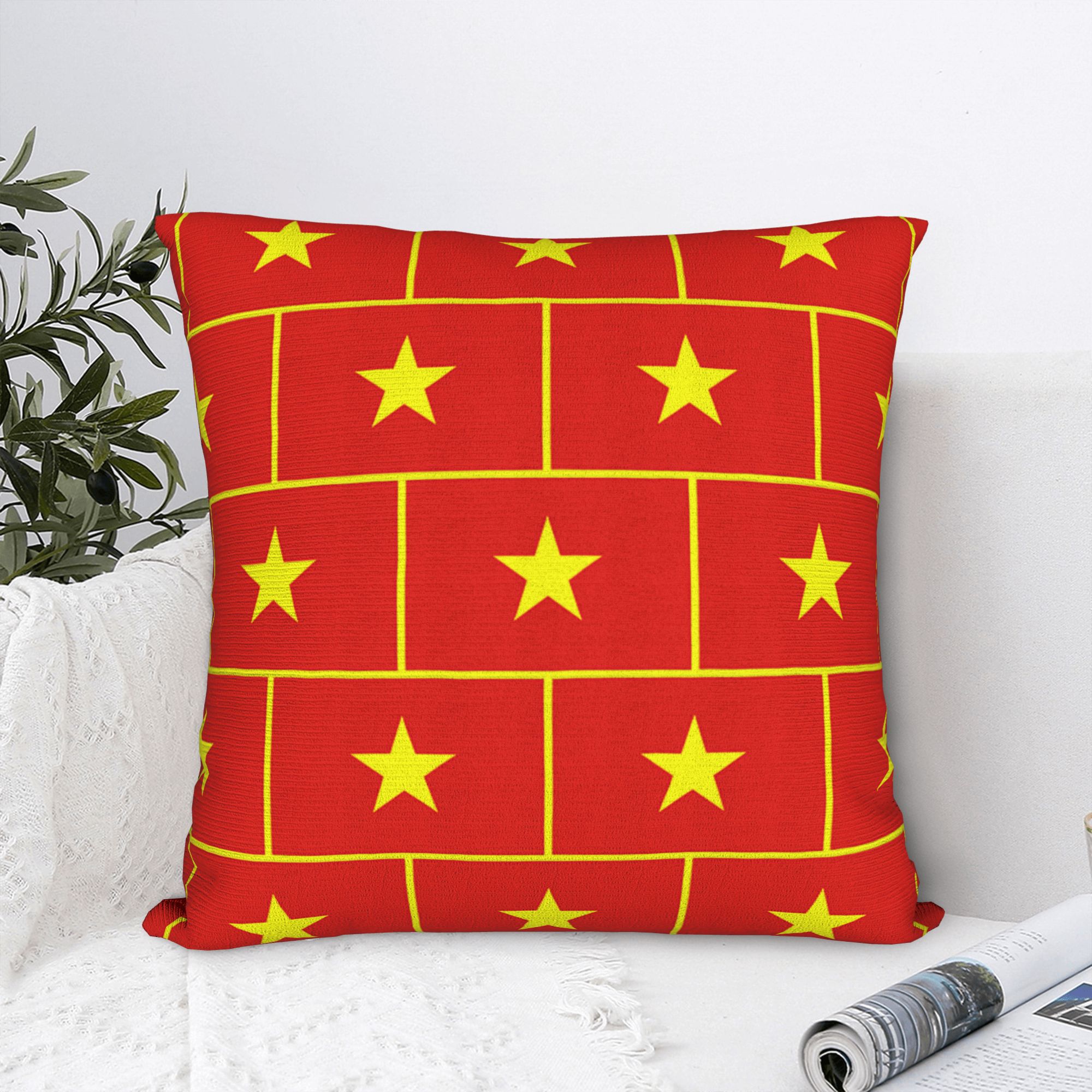 Printing Vietnam Flag Yellow S - Home Decor Vietnam reseña y precio