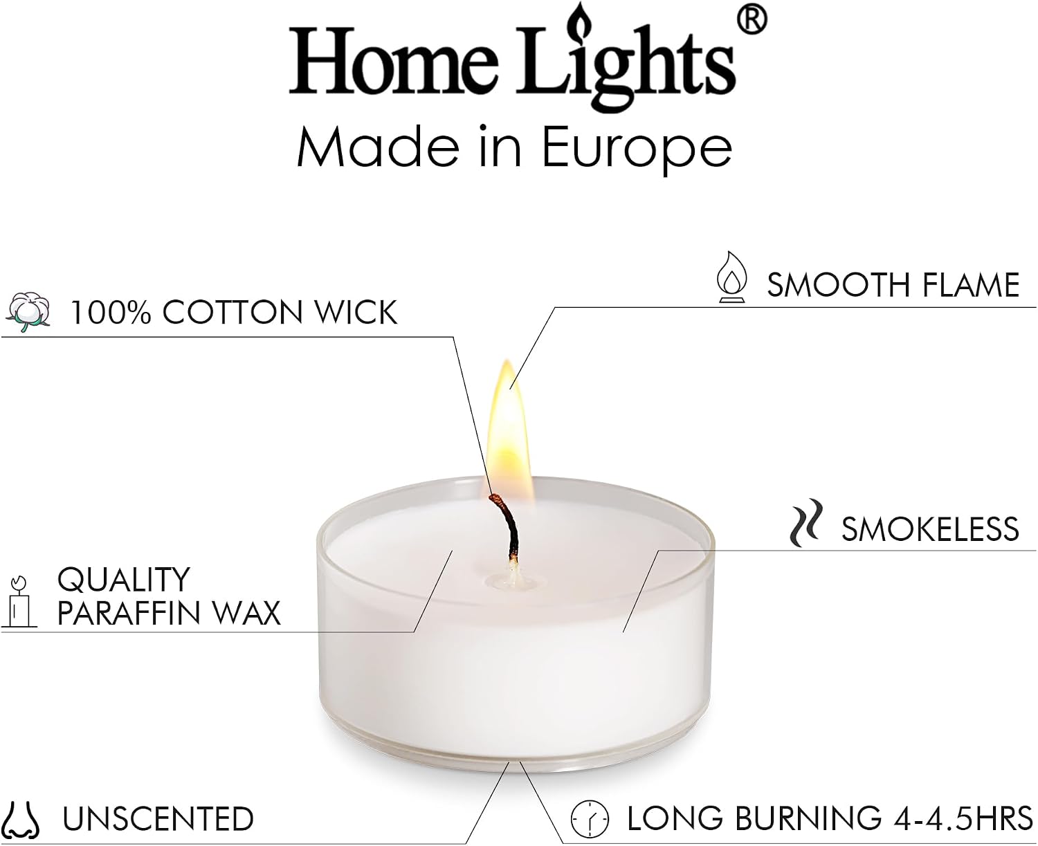 Tealight Candles Bulk 100 Pack - Home Decor Free Images reseña y precio