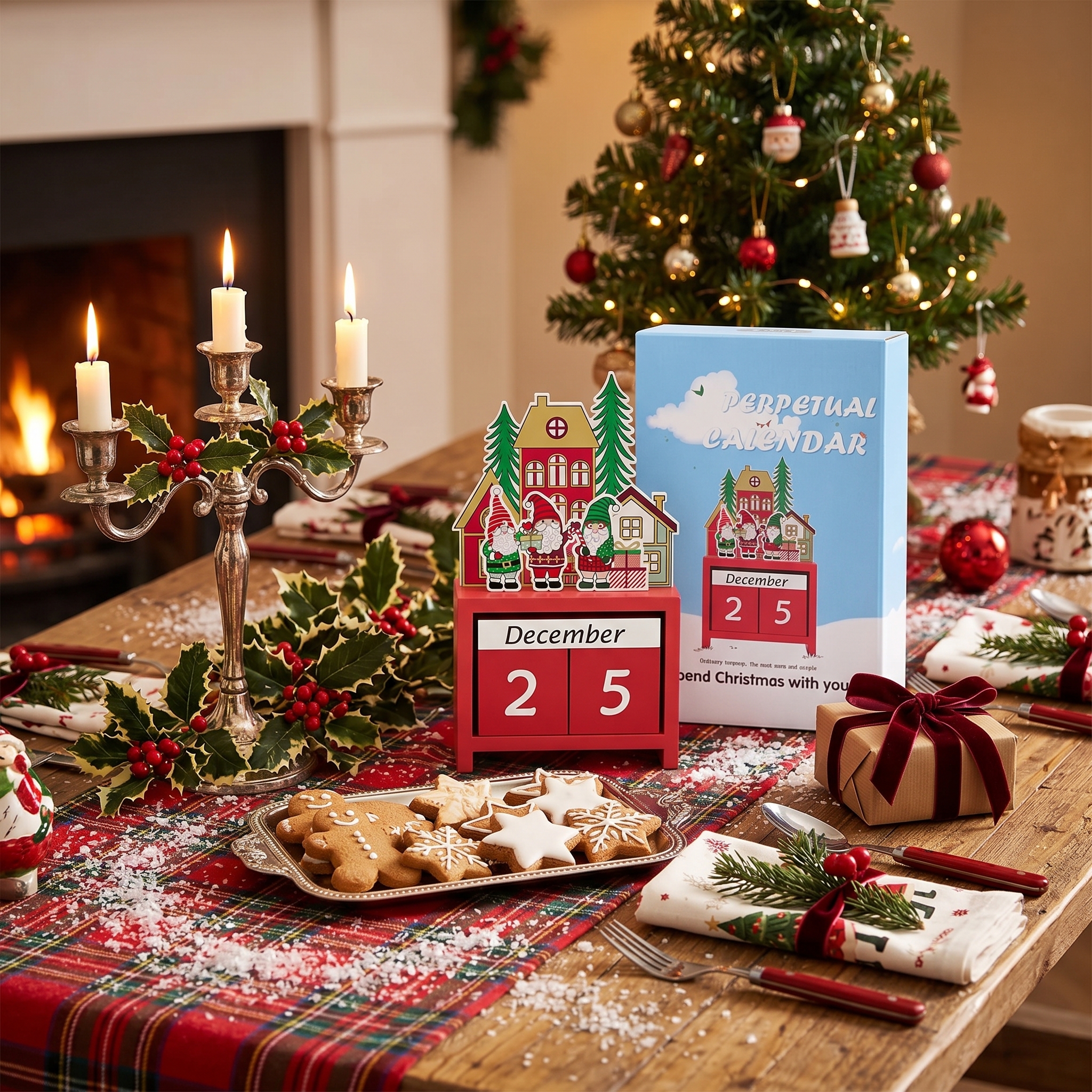 Christmas Countdown Advent Cal - Home Decor You reseña y precio