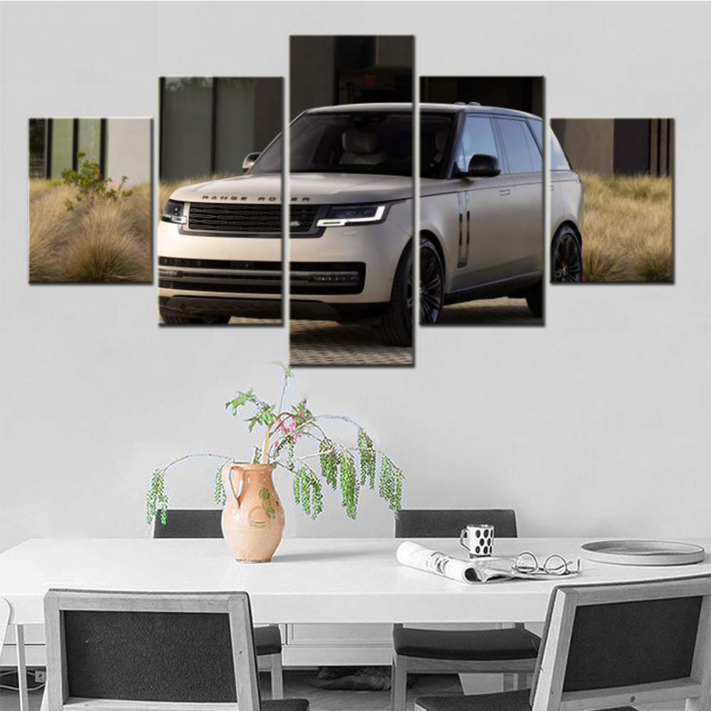 5 Pieces Wall Art Canvas Cars  - Home Decor Range reseña y precio