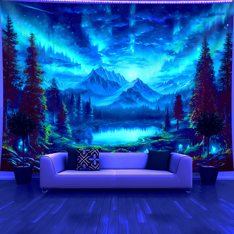 VIKAMA Starry Sky Mountain Ran - Home Decor Range reseña y precio