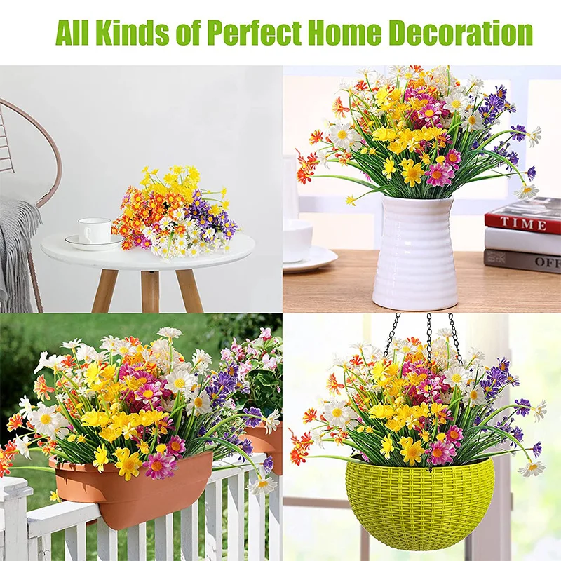 35cm Artificial Flower Daisy A - Home Decor Daisy reseña y precio