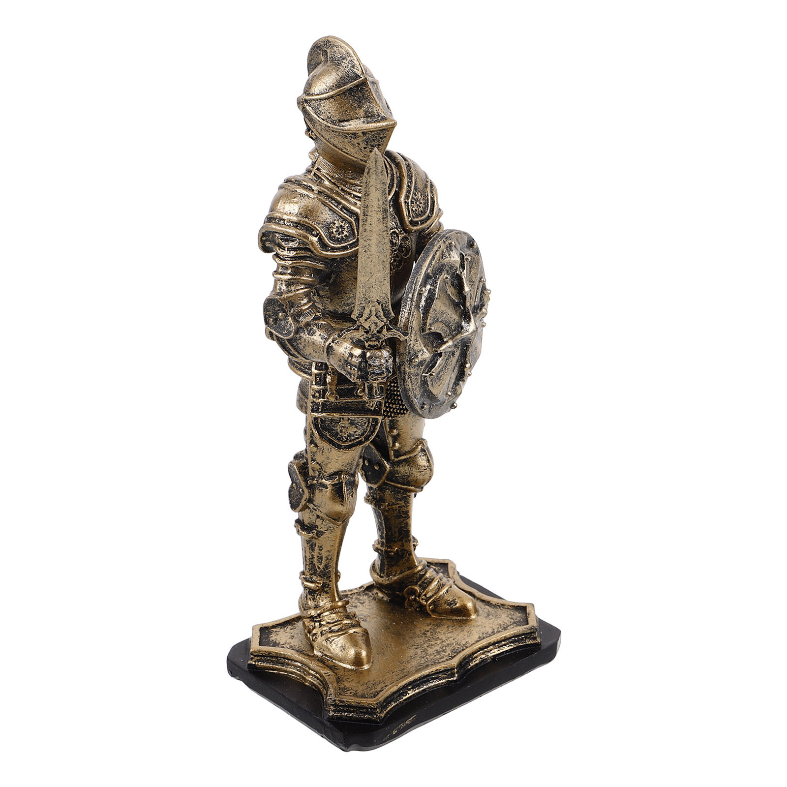 Resin Vintage Knights Sculptur - Home Decor Medieval reseña y precio