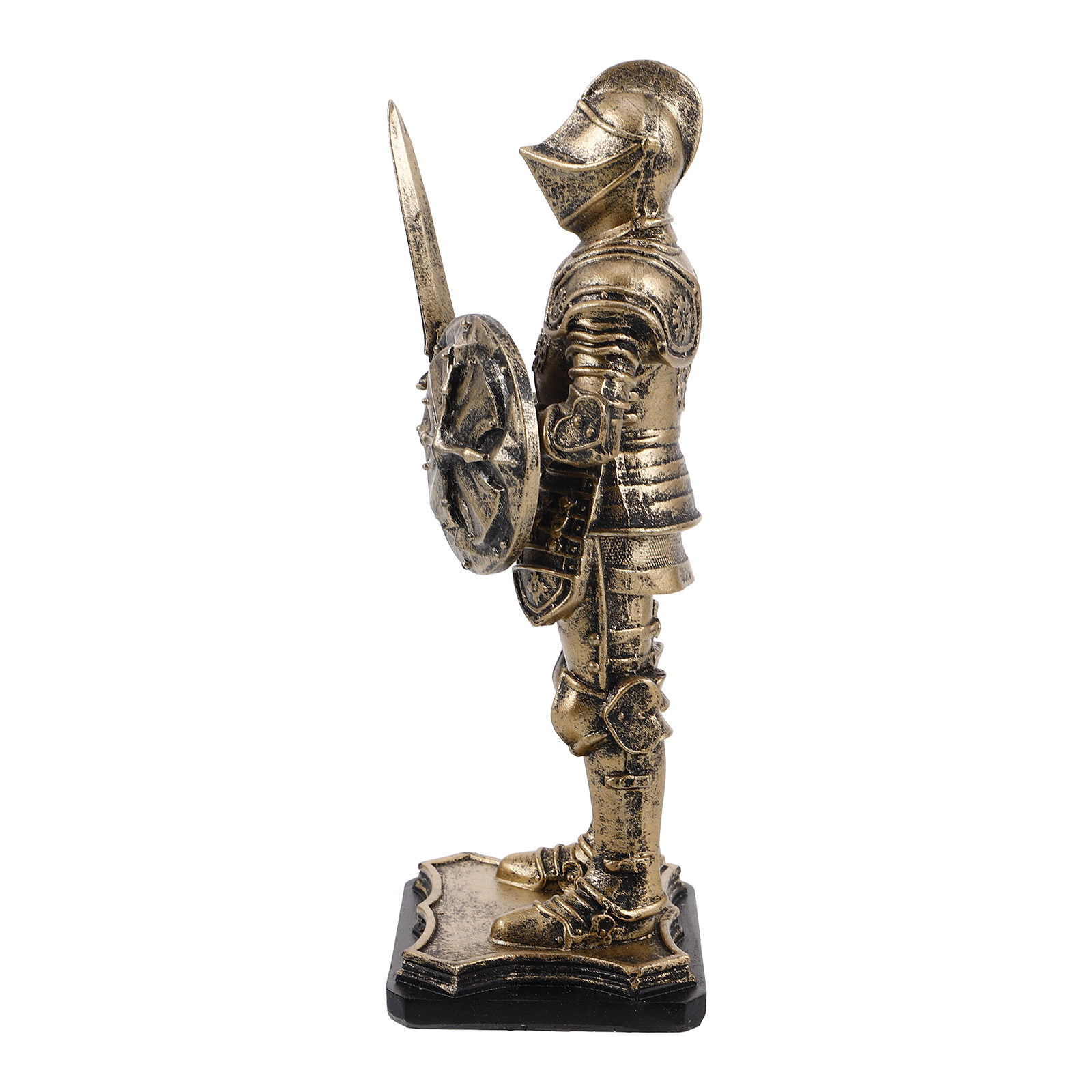 Resin Vintage Knights Sculptur - Home Decor Medieval reseña y precio