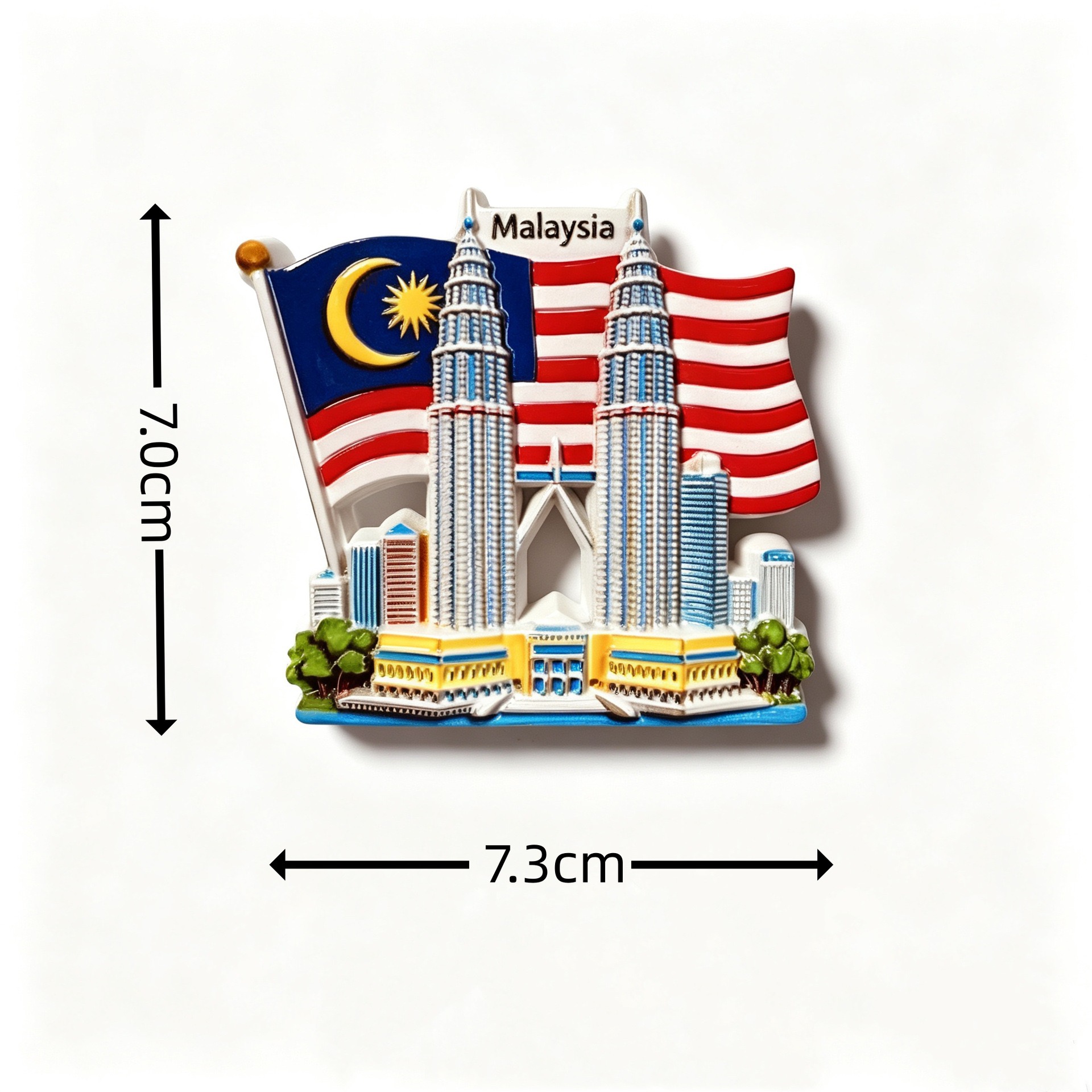 Malaysia Tourist Souvenir 3D R - Home Decor Malaysia reseña y precio