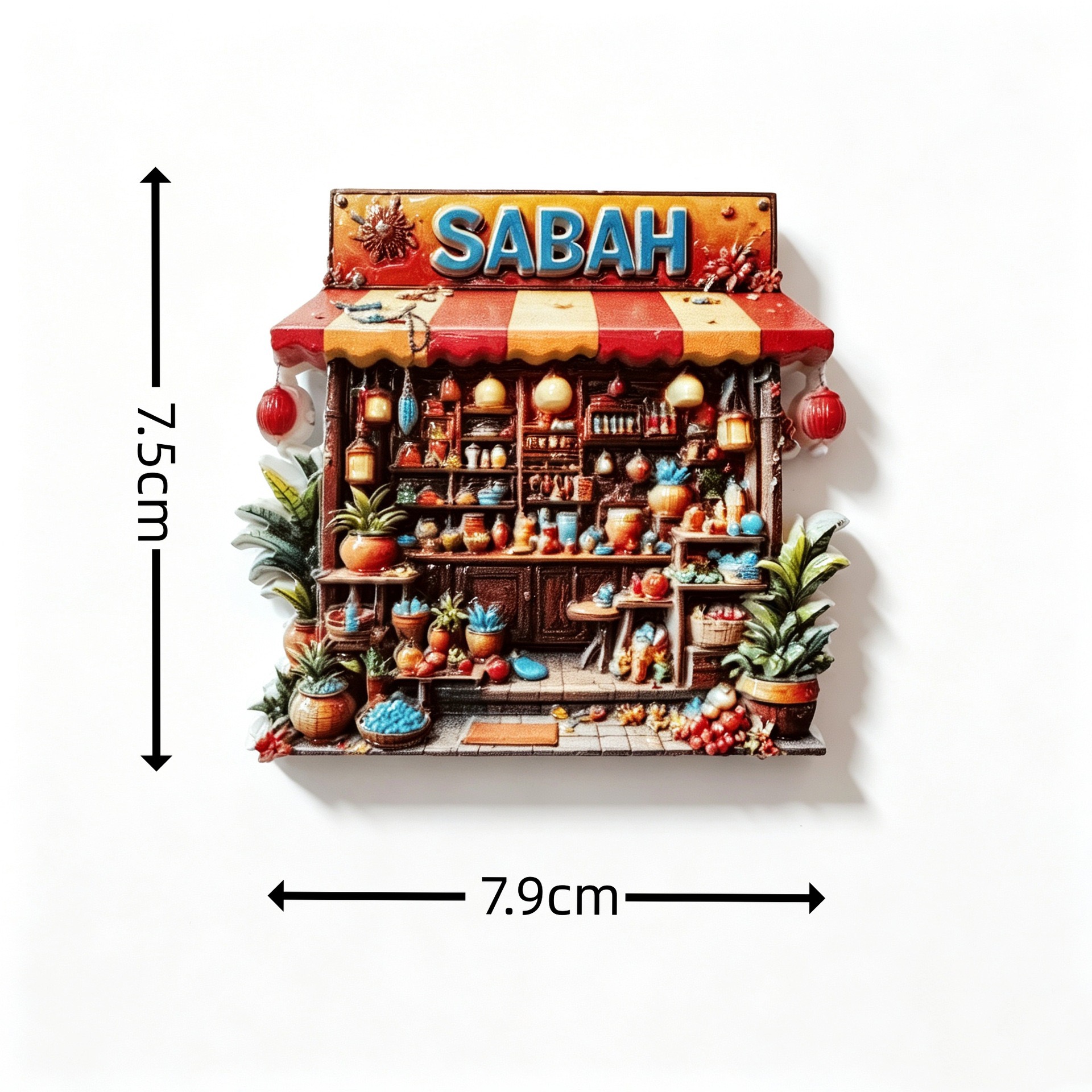 Malaysia Tourist Souvenir 3D R - Home Decor Malaysia reseña y precio