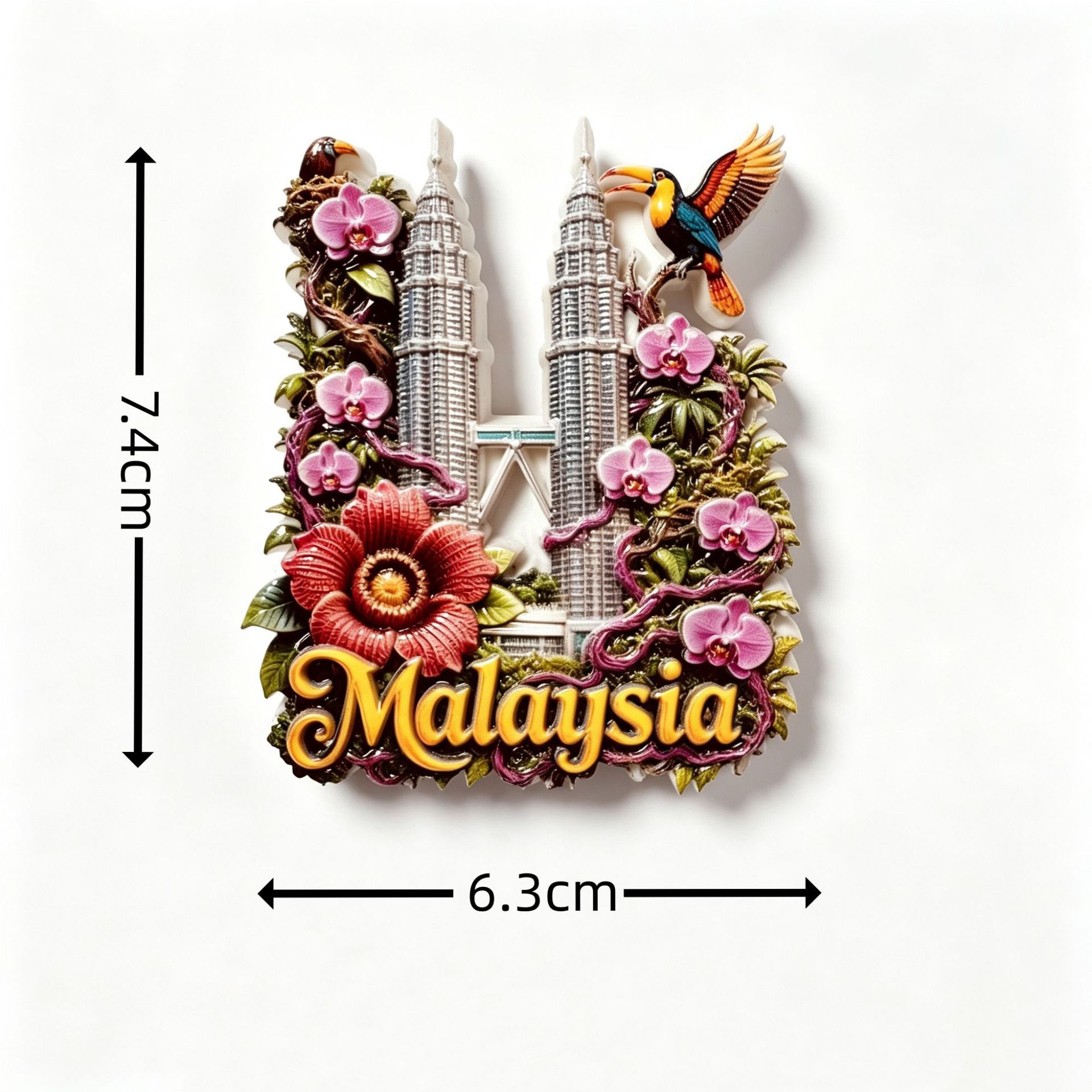 Malaysia Tourist Souvenir 3D R - Home Decor Malaysia reseña y precio