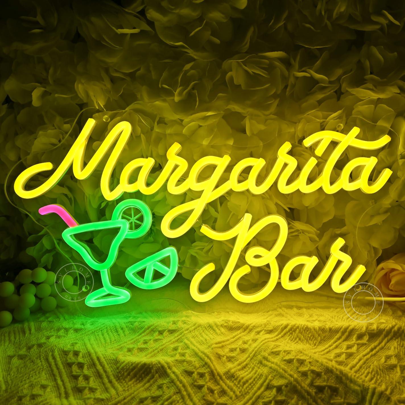 Margarita Bar Neon Sign Dimmab - Home Decor Lighting reseña y precio