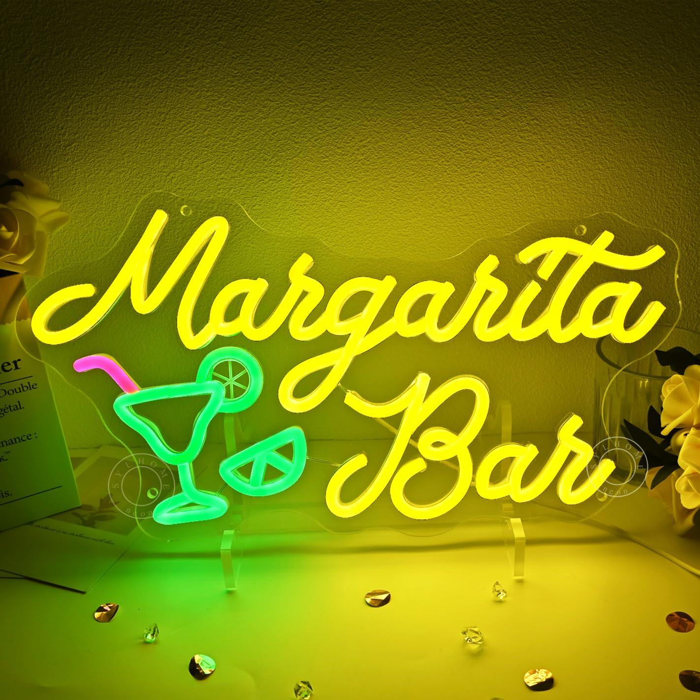 Margarita Bar Neon Sign Dimmab - Home Decor Lighting reseña y precio