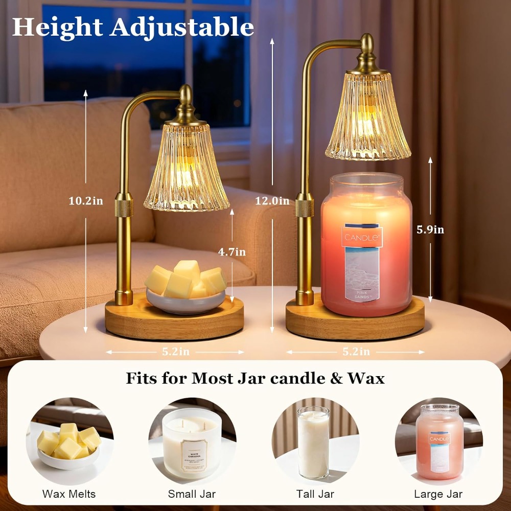 Candle Warmer Lamp with Timer  - Home Decor Free Images reseña y precio