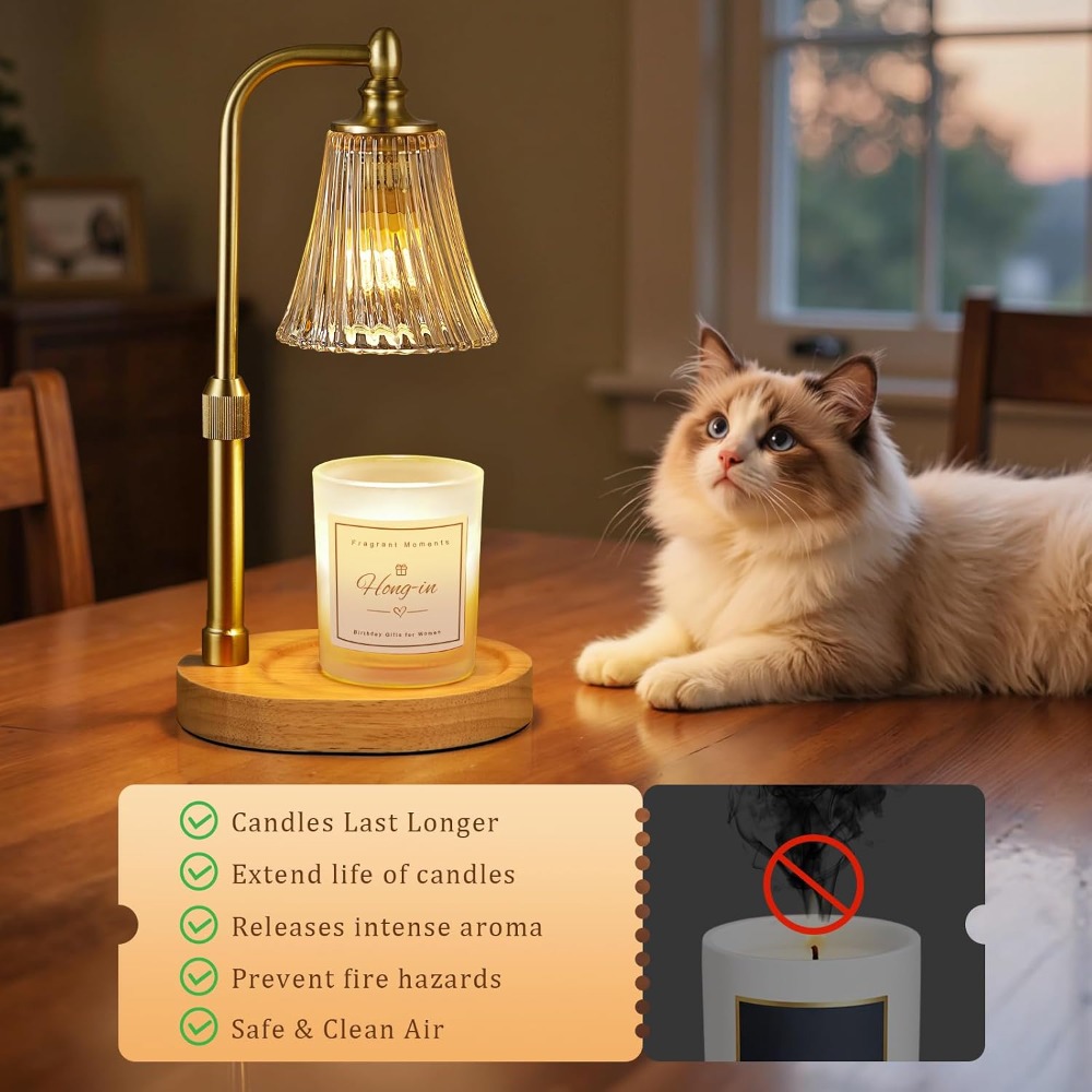 Candle Warmer Lamp with Timer  - Home Decor Free Images reseña y precio