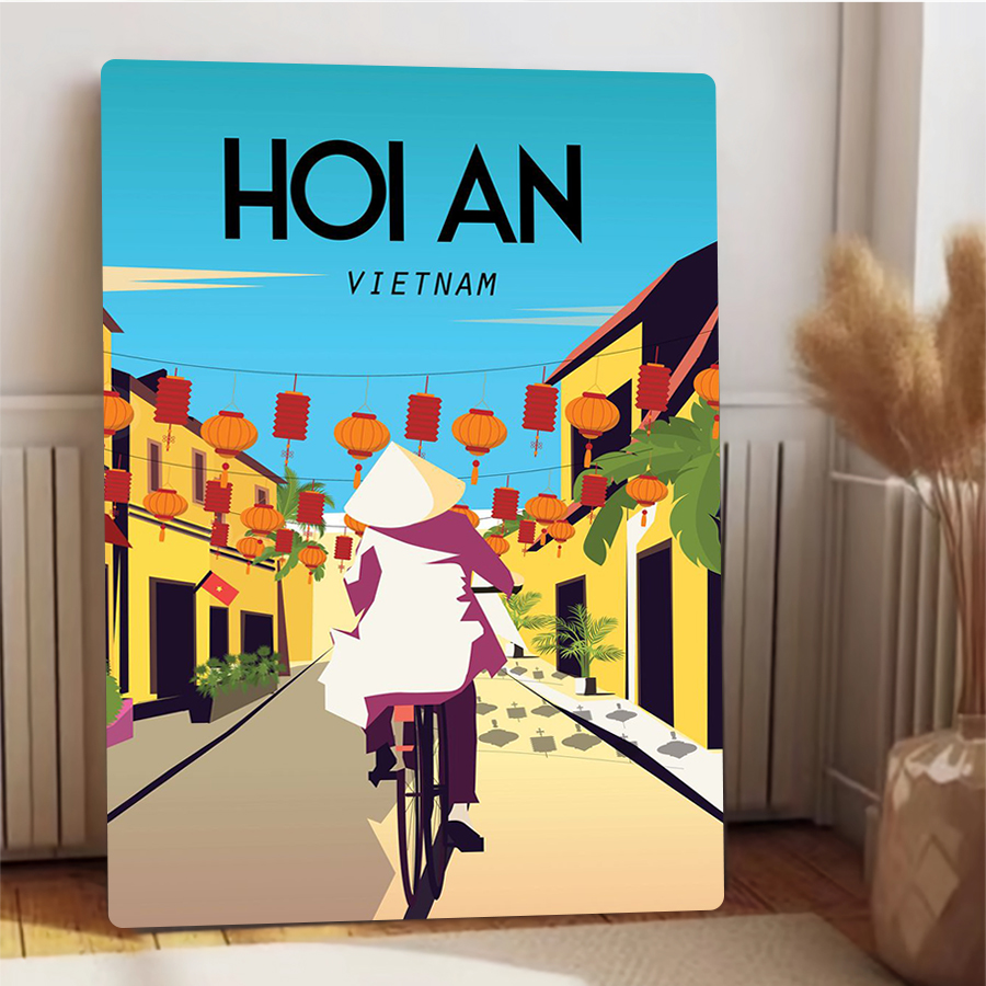 Hoi An Vietnam Vintage Metal W - Home Decor Vietnam reseña y precio