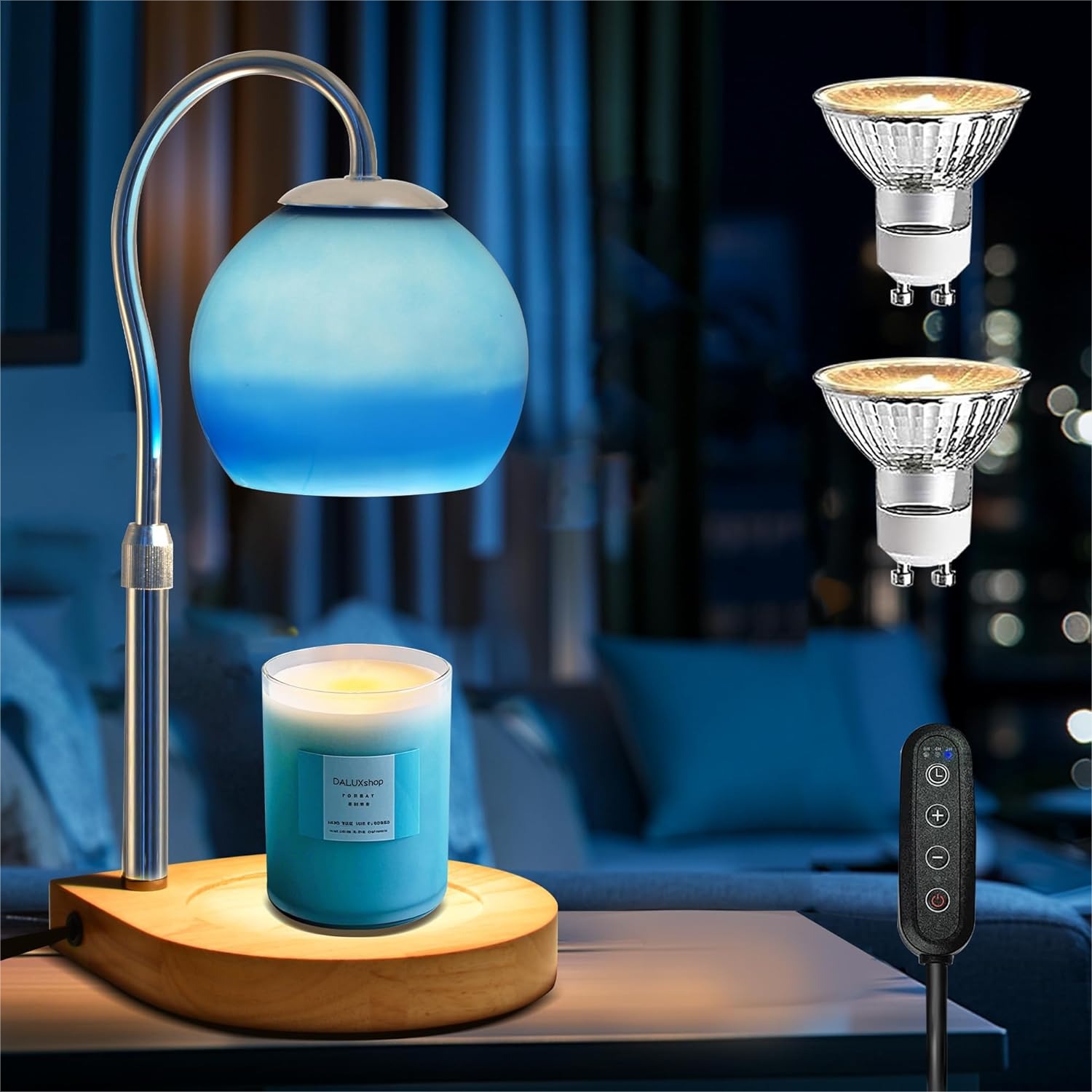 Candle Warmer Lamp with Timer  - Home Decor Free Images reseña y precio