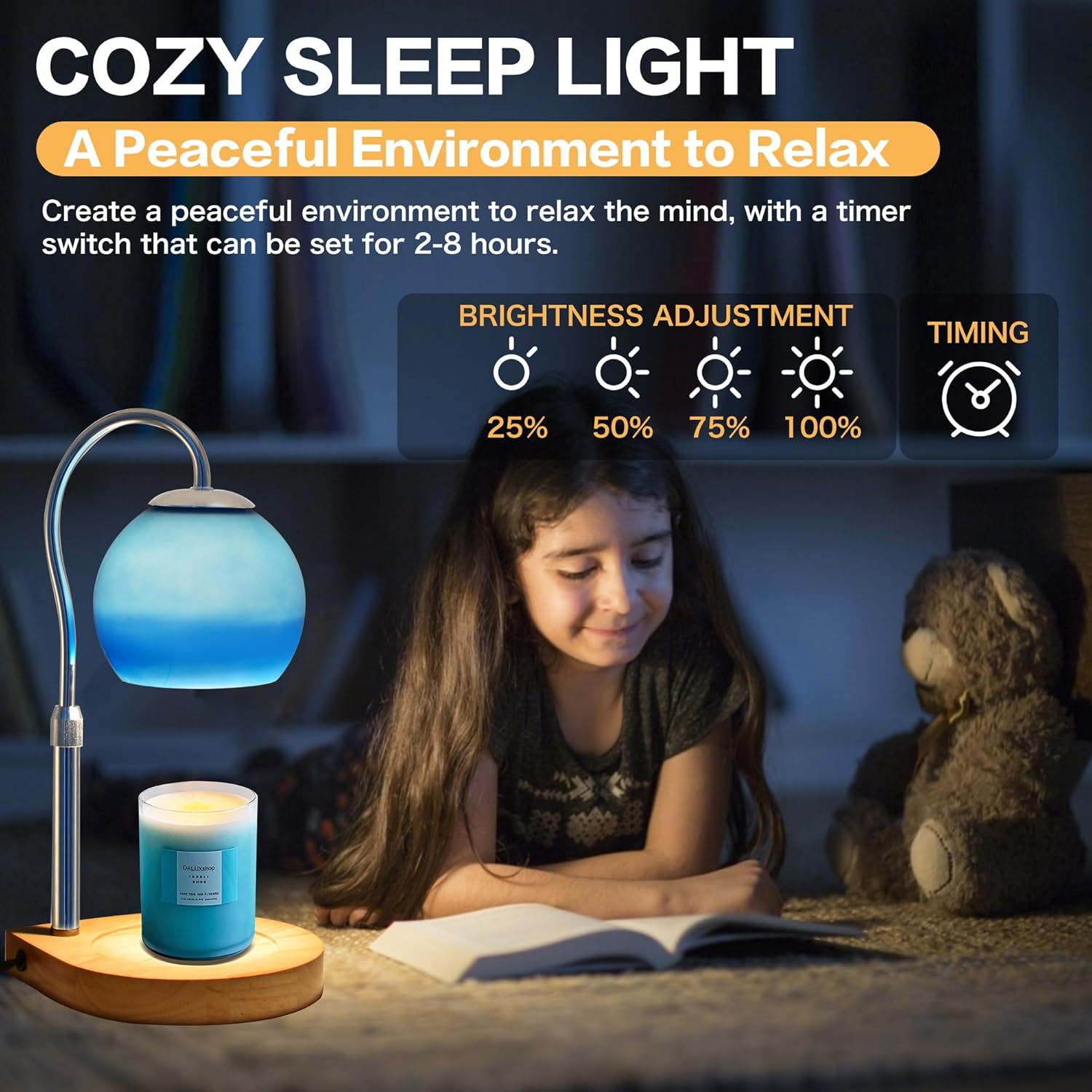 Candle Warmer Lamp with Timer  - Home Decor Free Images reseña y precio