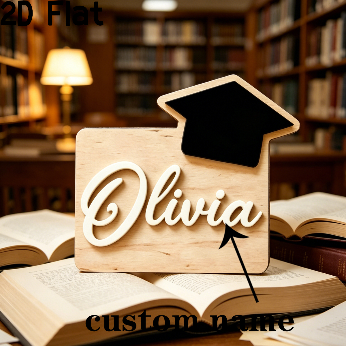 1Pc Custom Name Graduation Sea - Home Decor Diy reseña y precio