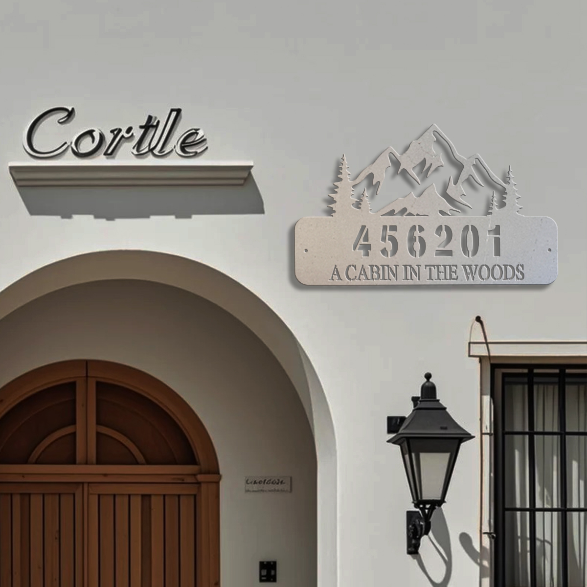 Custom mountain range Metal Wa - Home Decor Range reseña y precio