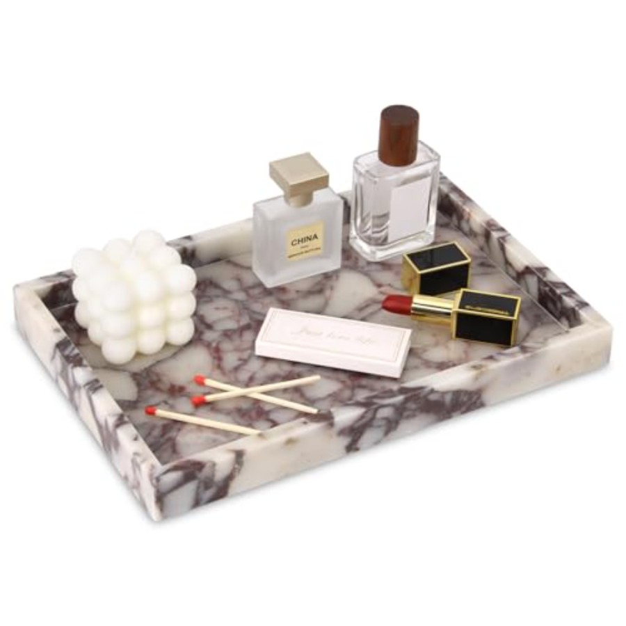 Marble Bathroom Vanity Tray, N - Home Decor You reseña y precio