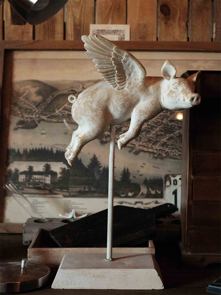Home Vintage Pig Medieval Deco - Home Decor Medieval reseña y precio