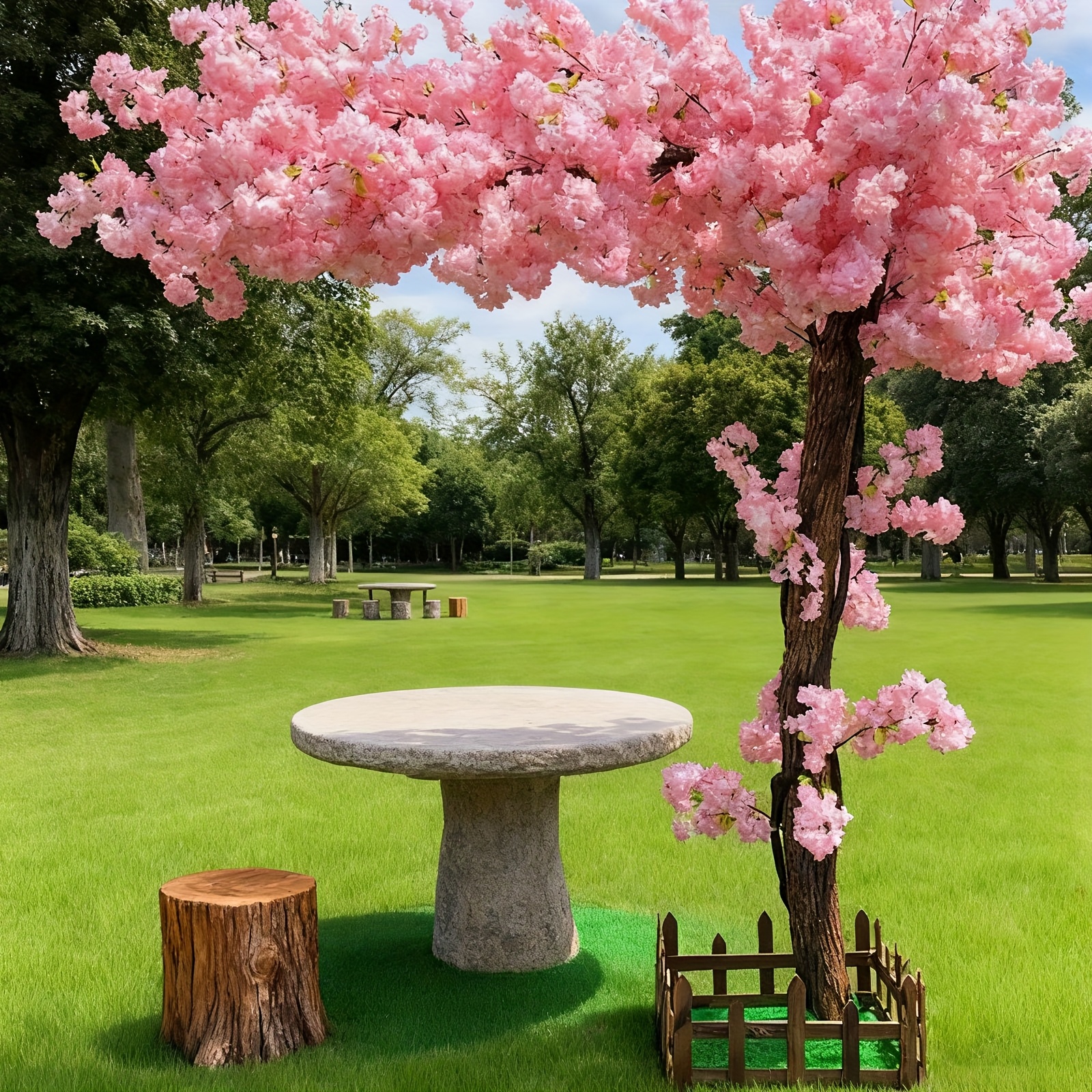 Artificial Cherry Blossom Tree - Home Decor Living reseña y precio